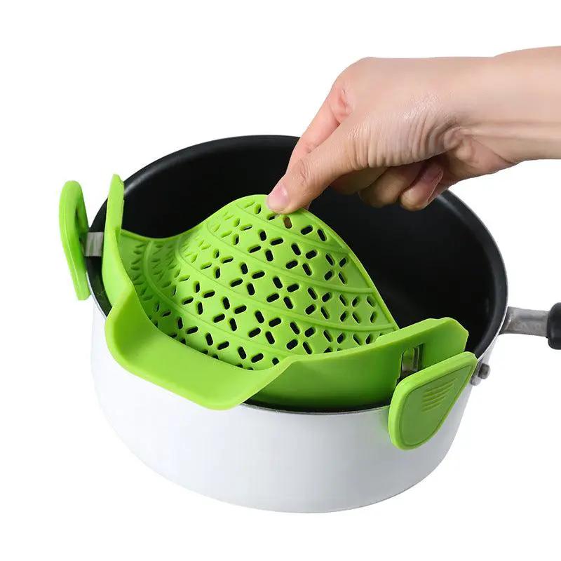 Silicone Pot Side Drain Stopper by Cashymart