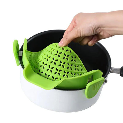 Silicone Pot Side Drain Stopper by Cashymart