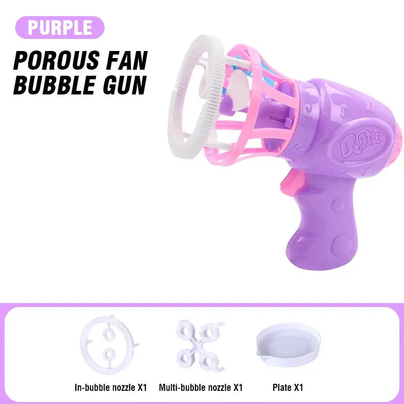 Soap Bubbles Bubble Gun Blowing Machine For Kids Play by Cashymart