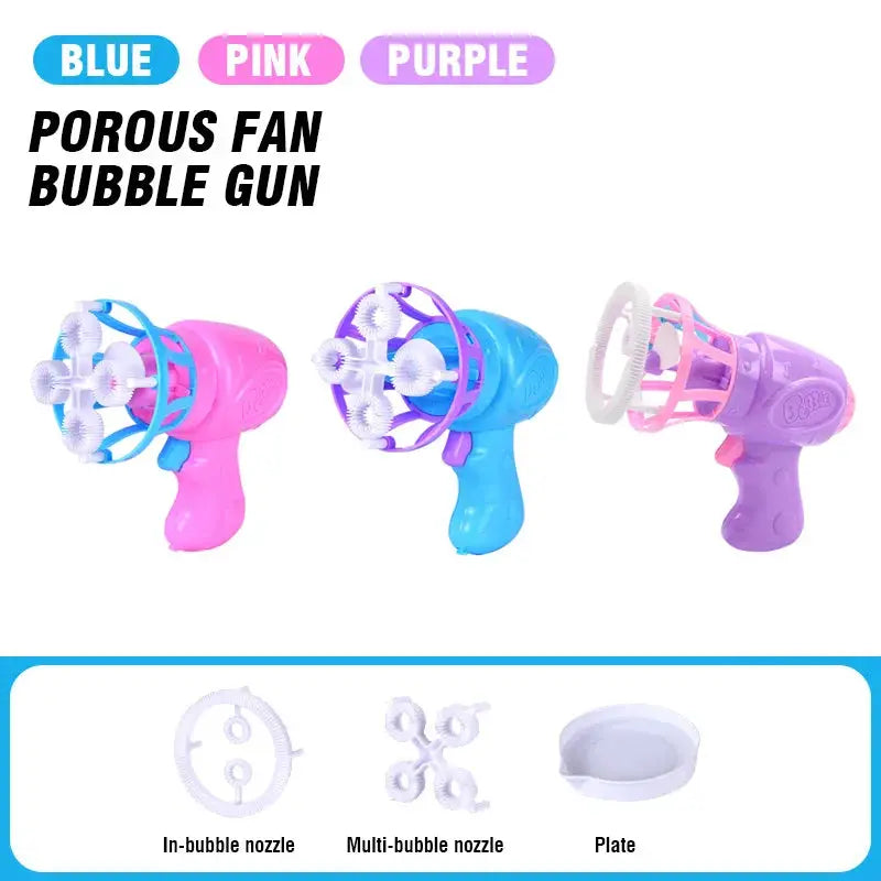 Soap Bubbles Bubble Gun Blowing Machine For Kids Play by Cashymart