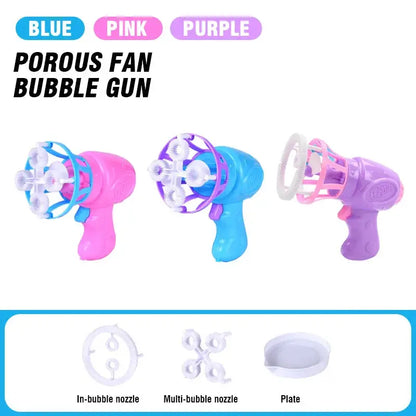 Soap Bubbles Bubble Gun Blowing Machine For Kids Play by Cashymart
