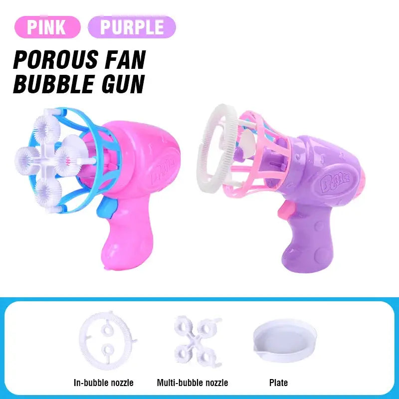 Soap Bubbles Bubble Gun Blowing Machine For Kids Play by Cashymart