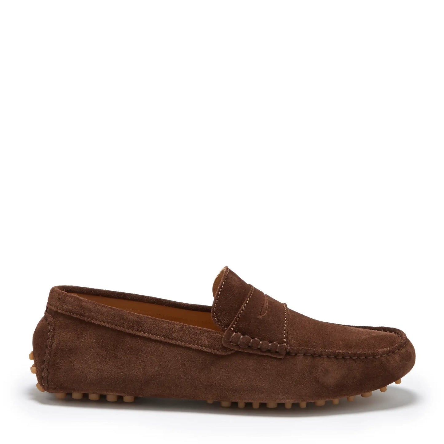 Penny Driving Loafers, brown suede by Hugs & Co.