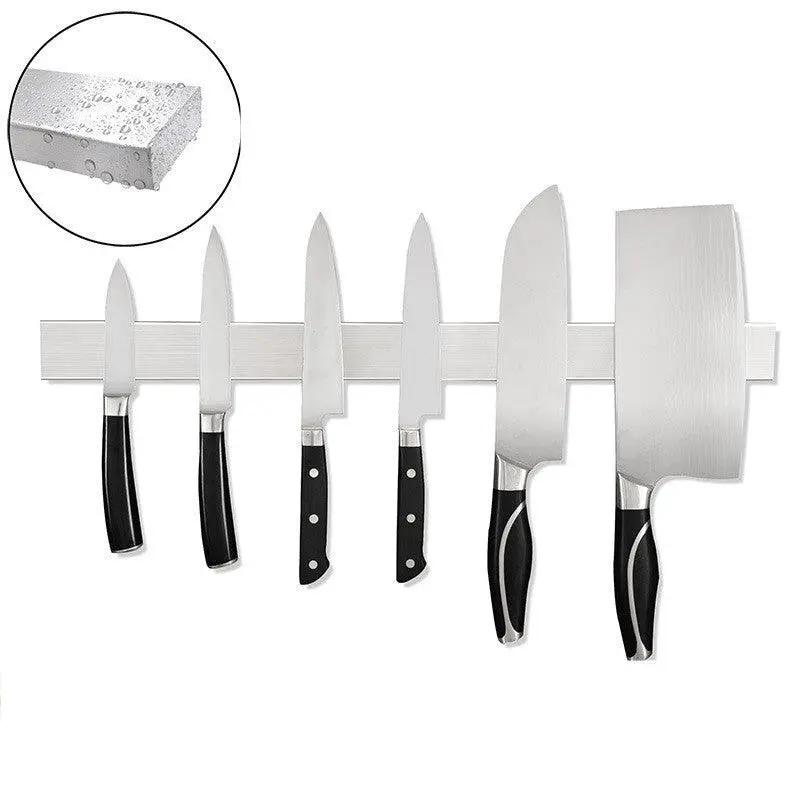 Stainless Steel Knife Organizer Rack for a Tidy Kitchen by Cashymart