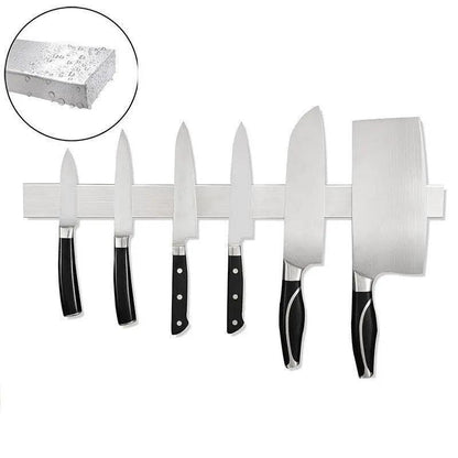 Stainless Steel Knife Organizer Rack for a Tidy Kitchen by Cashymart