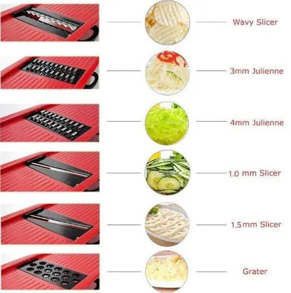 Stainless Steel Vegetable Slicer by Yellow Pandora