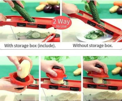 Stainless Steel Vegetable Slicer by Yellow Pandora