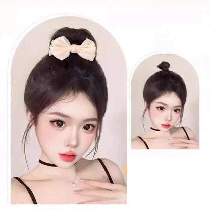 Synthetic Flower Bud Hair Volume Wig Clips by Cashymart