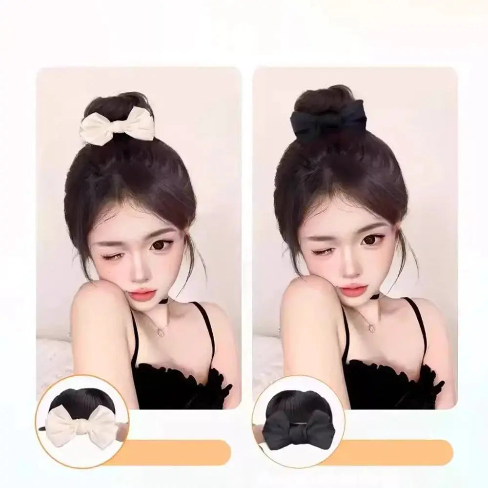 Synthetic Flower Bud Hair Volume Wig Clips by Cashymart