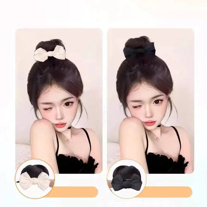 Synthetic Flower Bud Hair Volume Wig Clips by Cashymart
