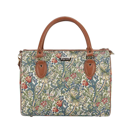 William Morris Golden Lily - Travel Bag by Signare Tapestry