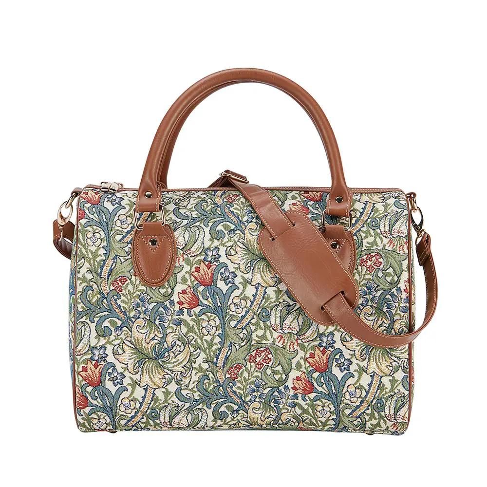 William Morris Golden Lily - Travel Bag by Signare Tapestry