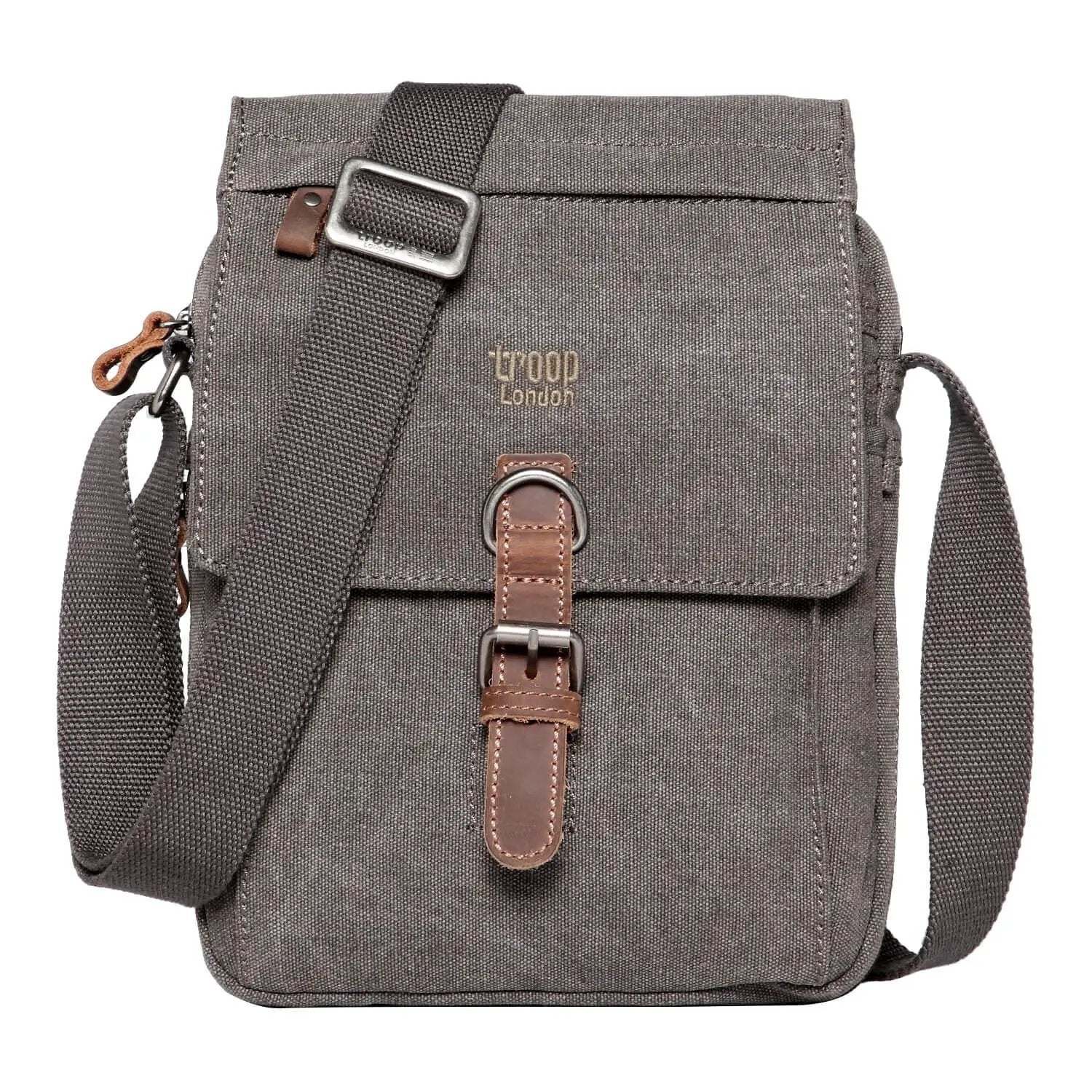 Canvas Across Body Bag with Organiser | TRP0211 by Troop London