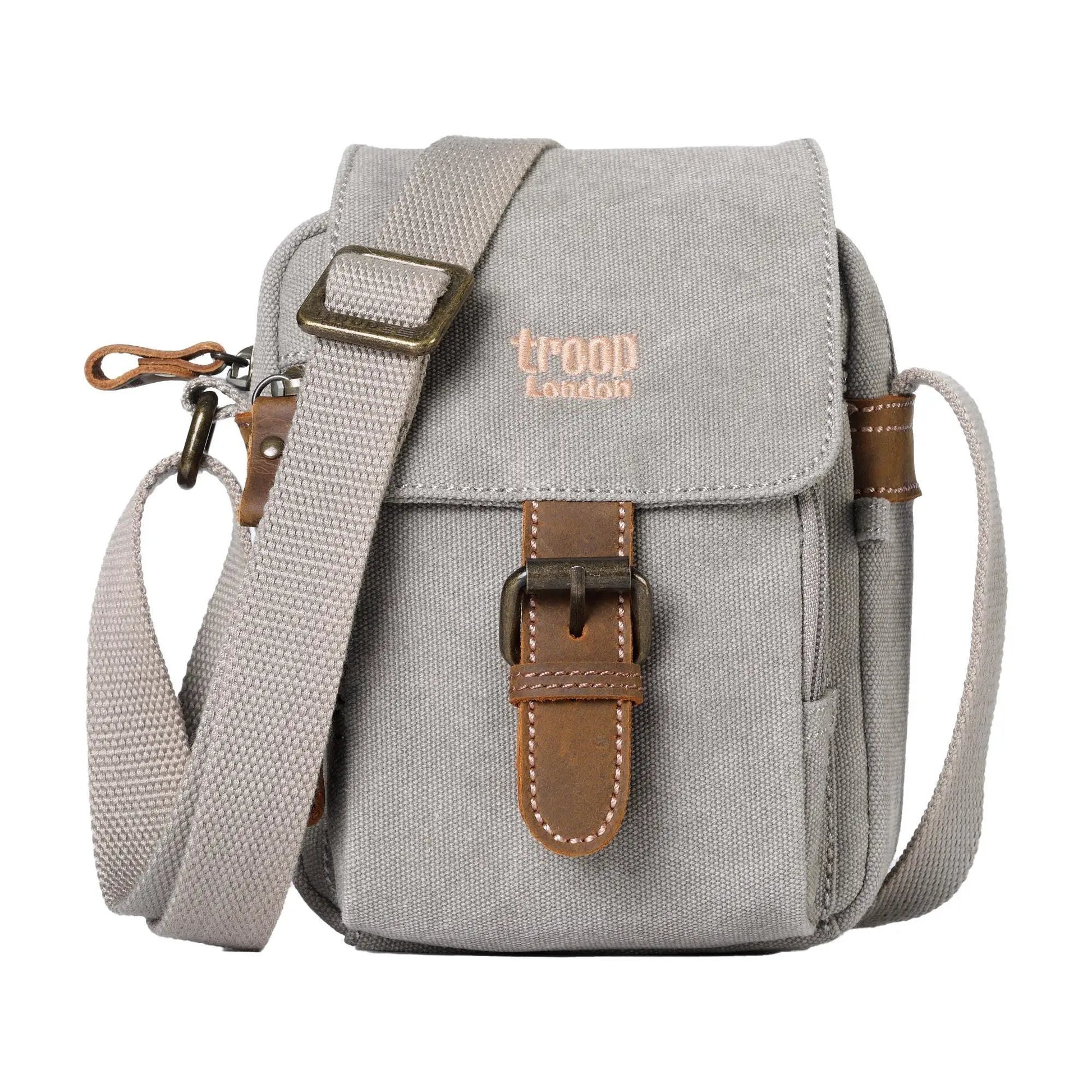Mini Canvas Across Body Bag | TRP0213 by Troop London