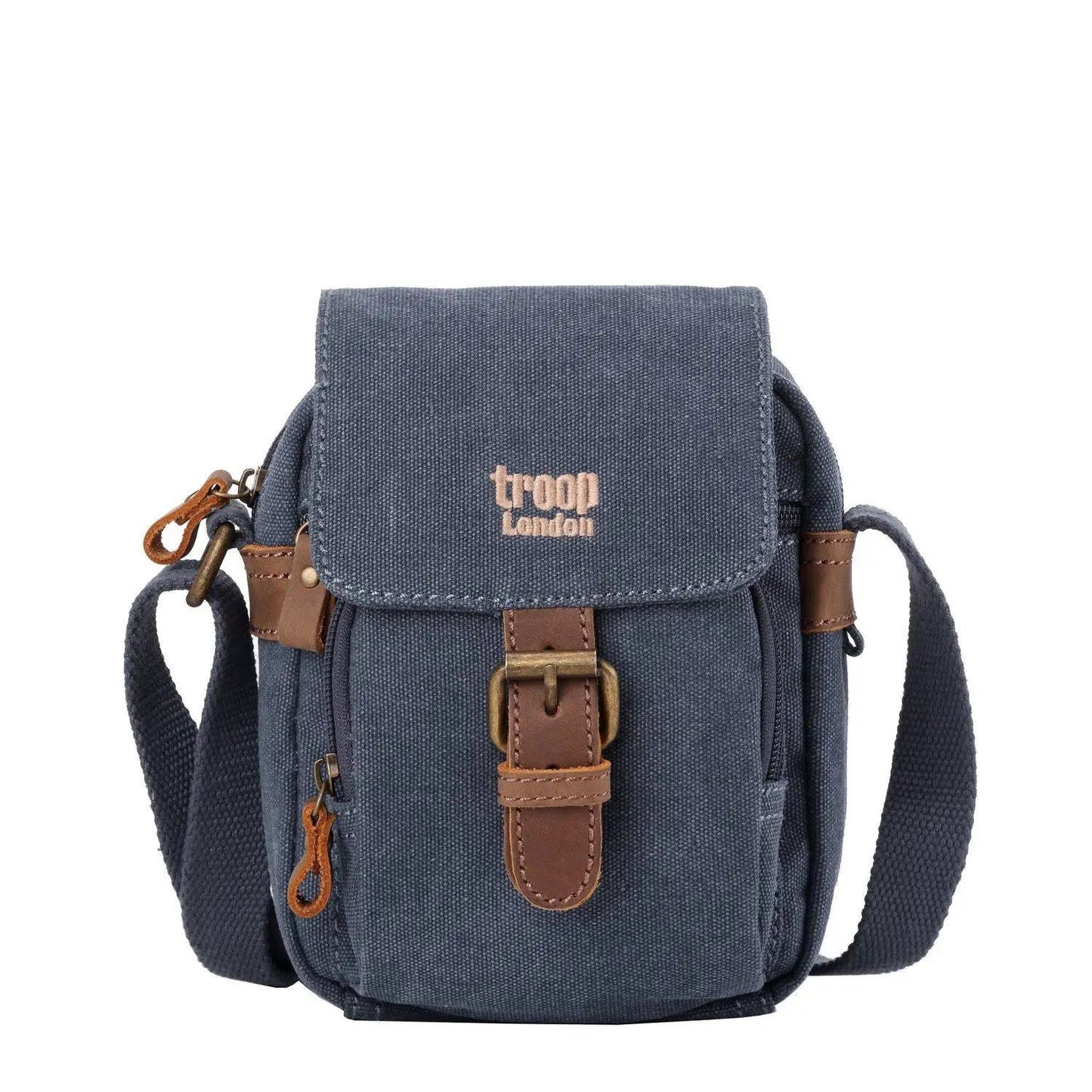 Mini Canvas Across Body Bag | TRP0213 by Troop London