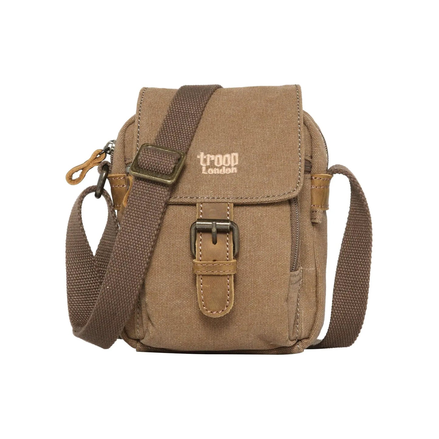 Mini Canvas Across Body Bag | TRP0213 by Troop London