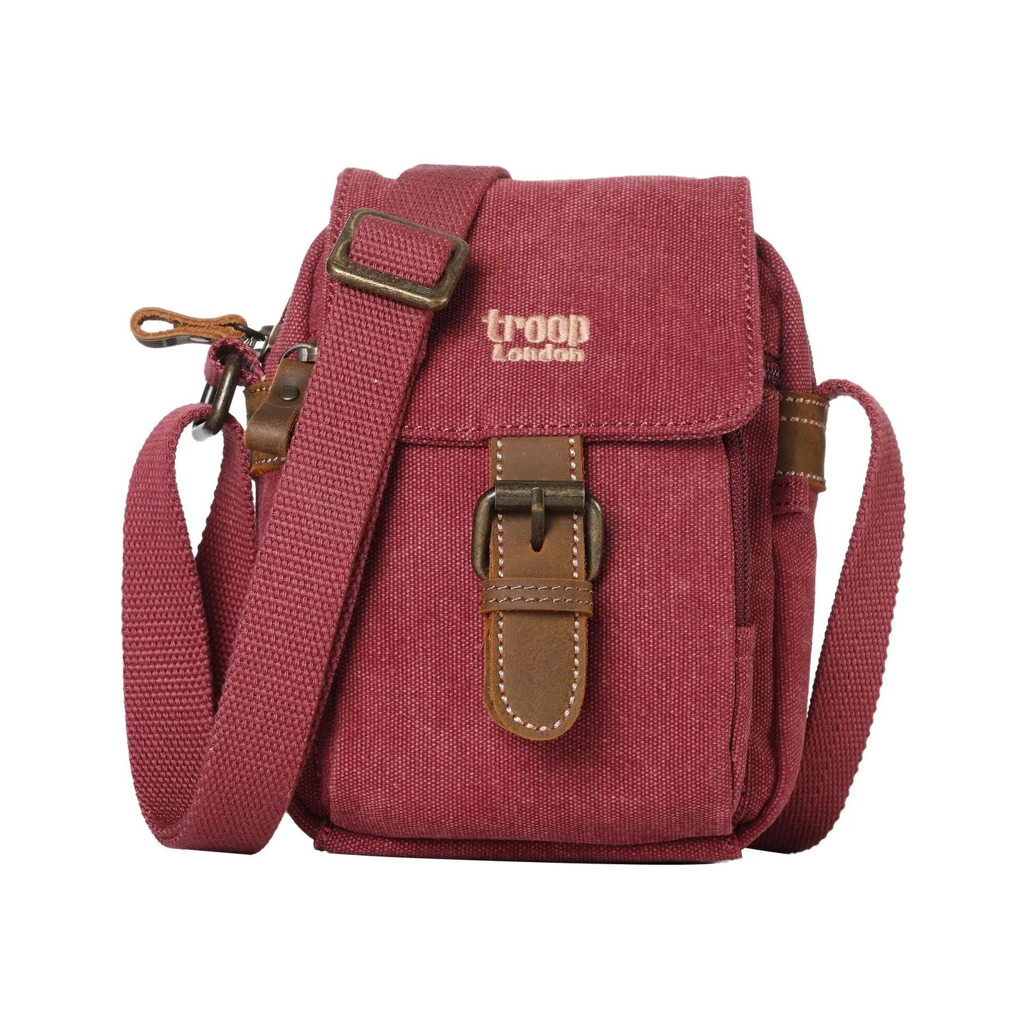 Mini Canvas Across Body Bag | TRP0213 by Troop London