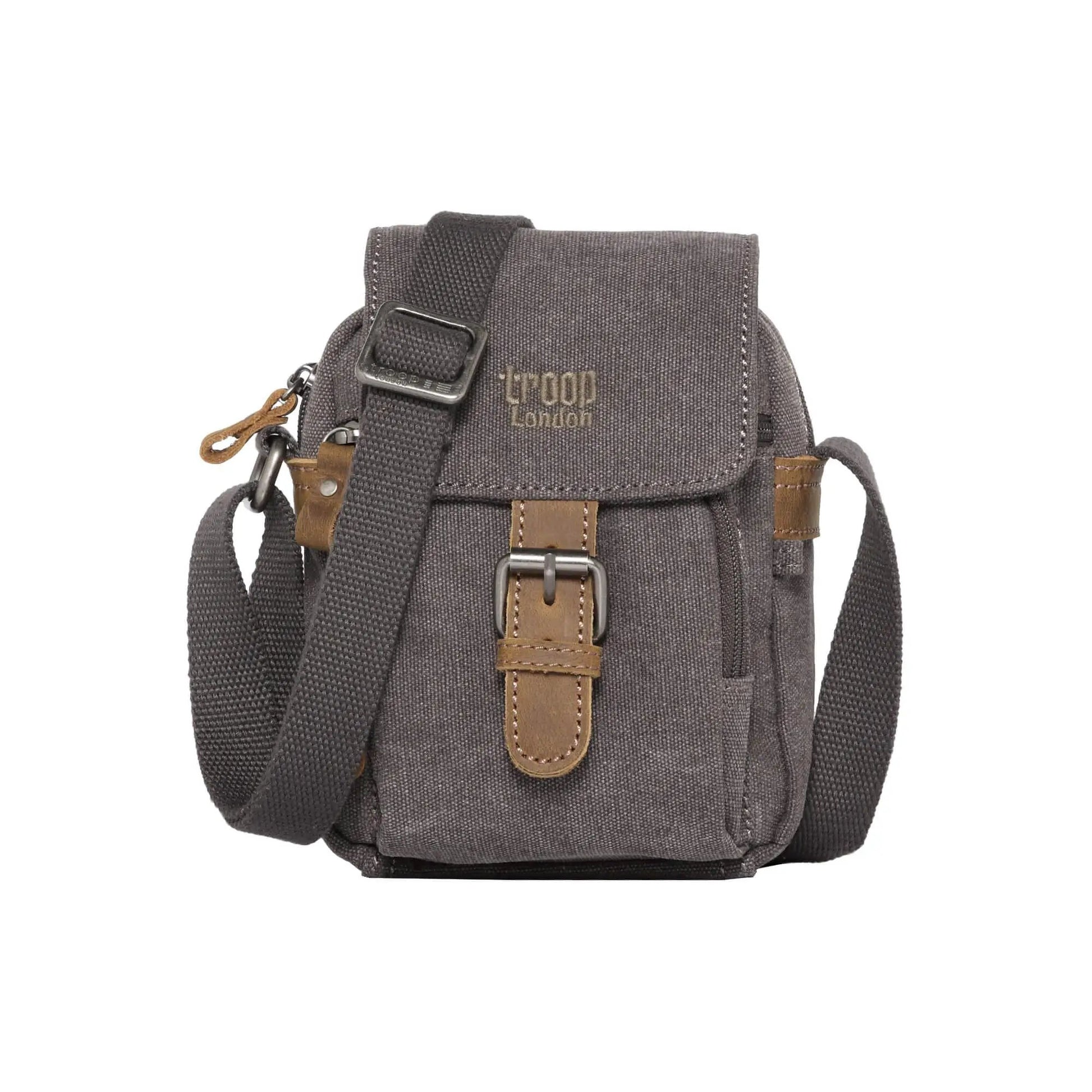 Mini Canvas Across Body Bag | TRP0213 by Troop London