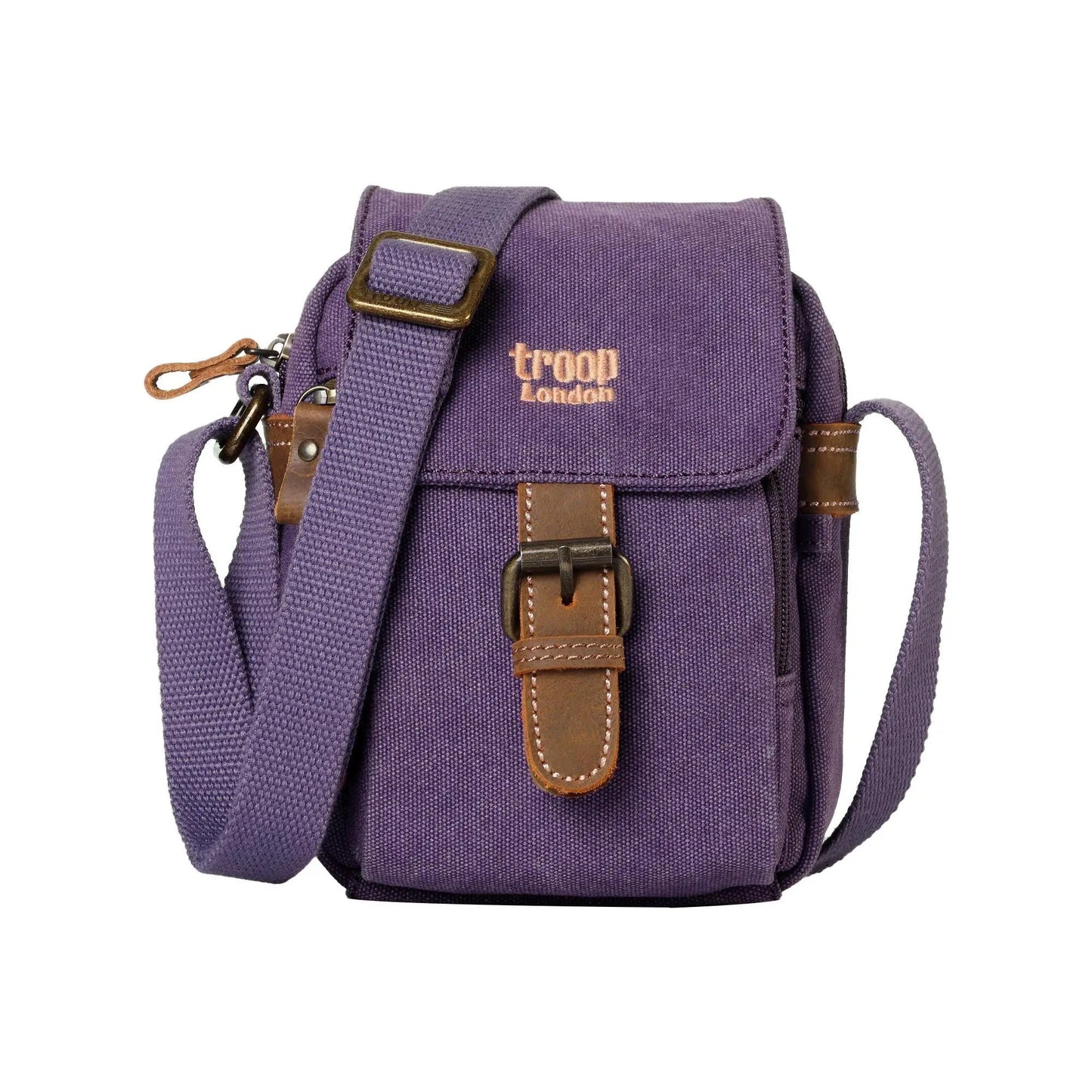 Mini Canvas Across Body Bag | TRP0213 by Troop London