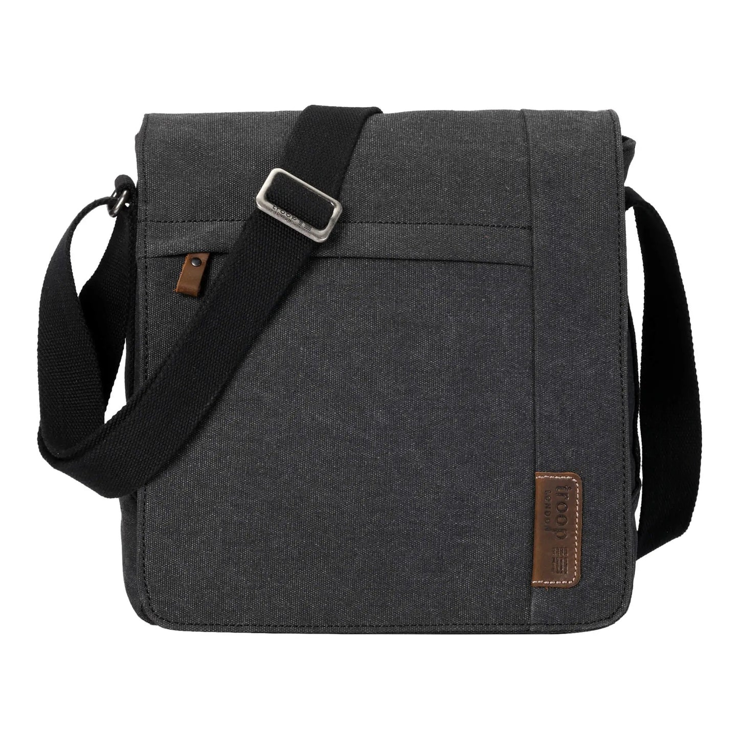 Large Canvas Flap Across Body Bag | TRP0219 by Troop London