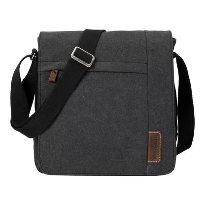 Large Canvas Flap Across Body Bag | TRP0219 by Troop London