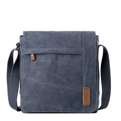 Large Canvas Flap Across Body Bag | TRP0219 by Troop London