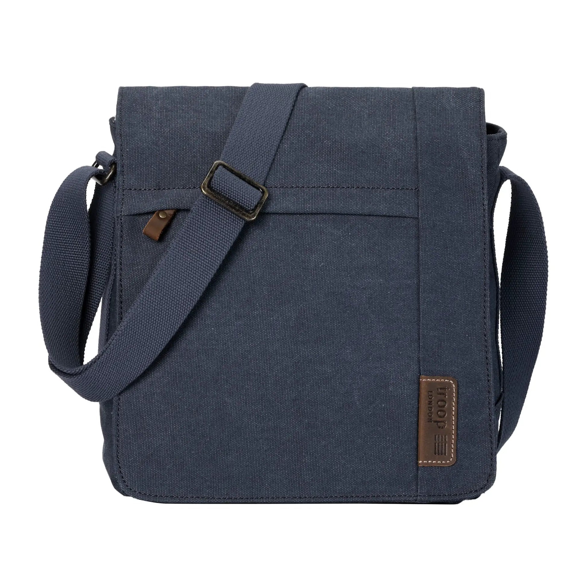 Large Canvas Flap Across Body Bag | TRP0219 by Troop London