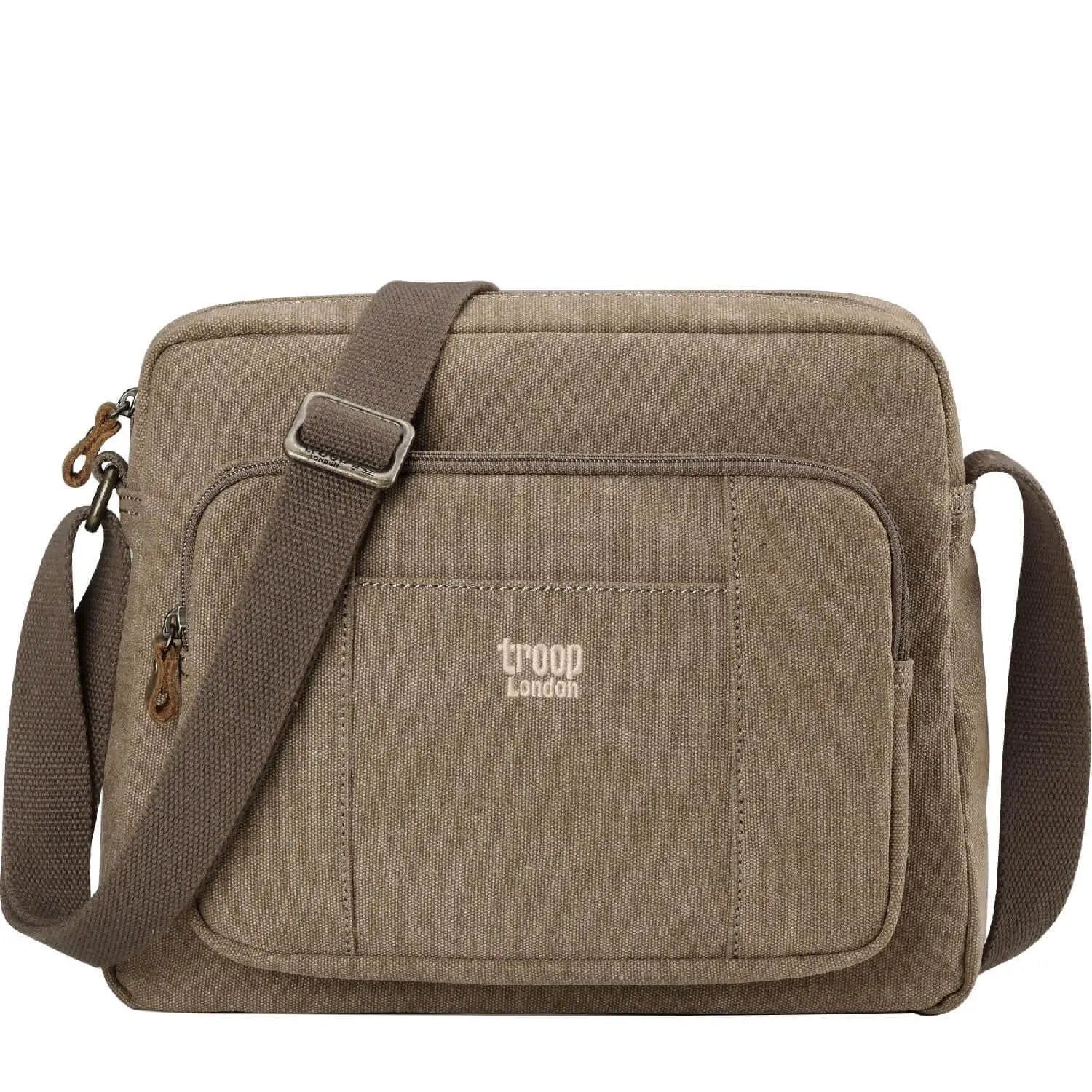 Large Canvas Across Body Bag | TRP0234 by Troop London