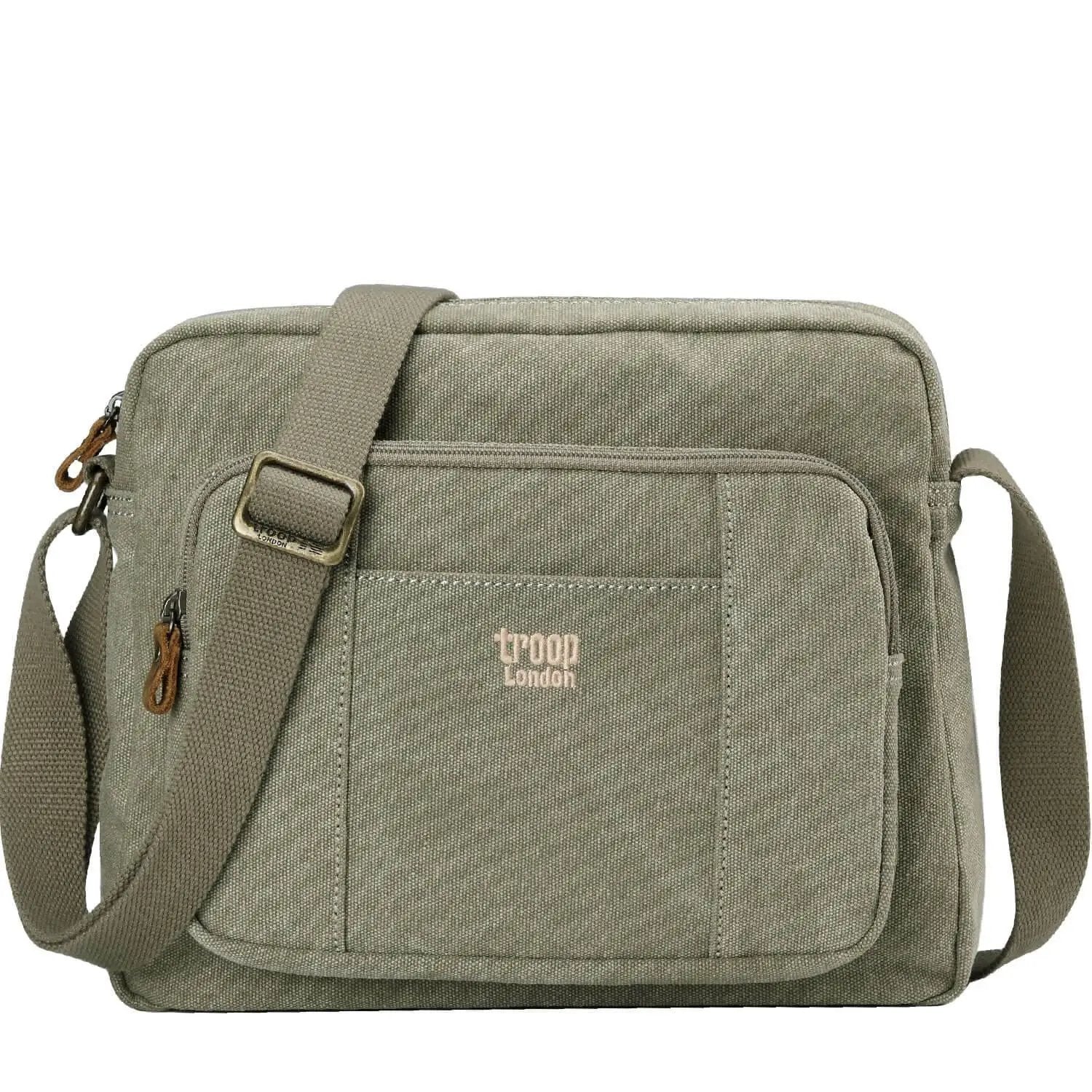 Large Canvas Across Body Bag | TRP0234 by Troop London
