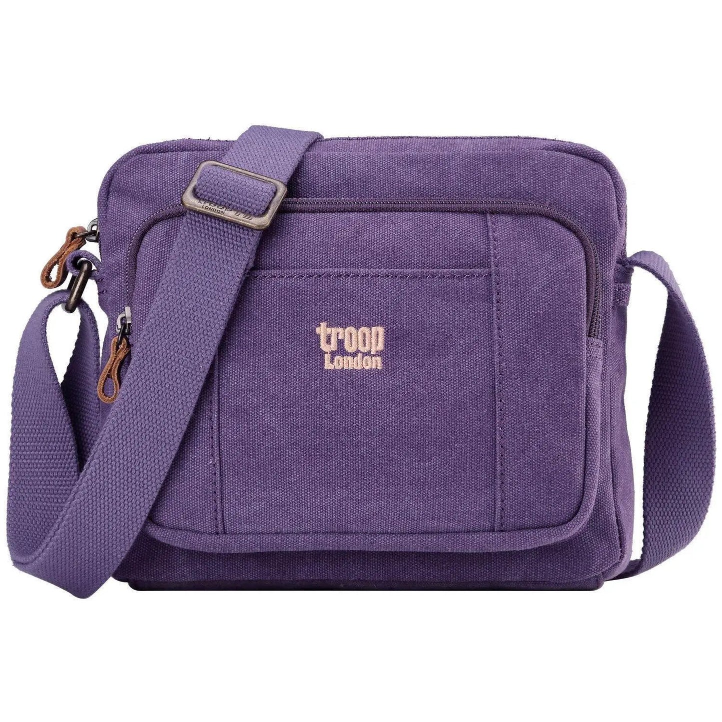 Lightweight Canvas Across Body Bag | TRP0235 by Troop London