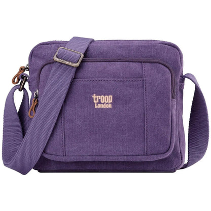 Lightweight Canvas Across Body Bag | TRP0235 by Troop London