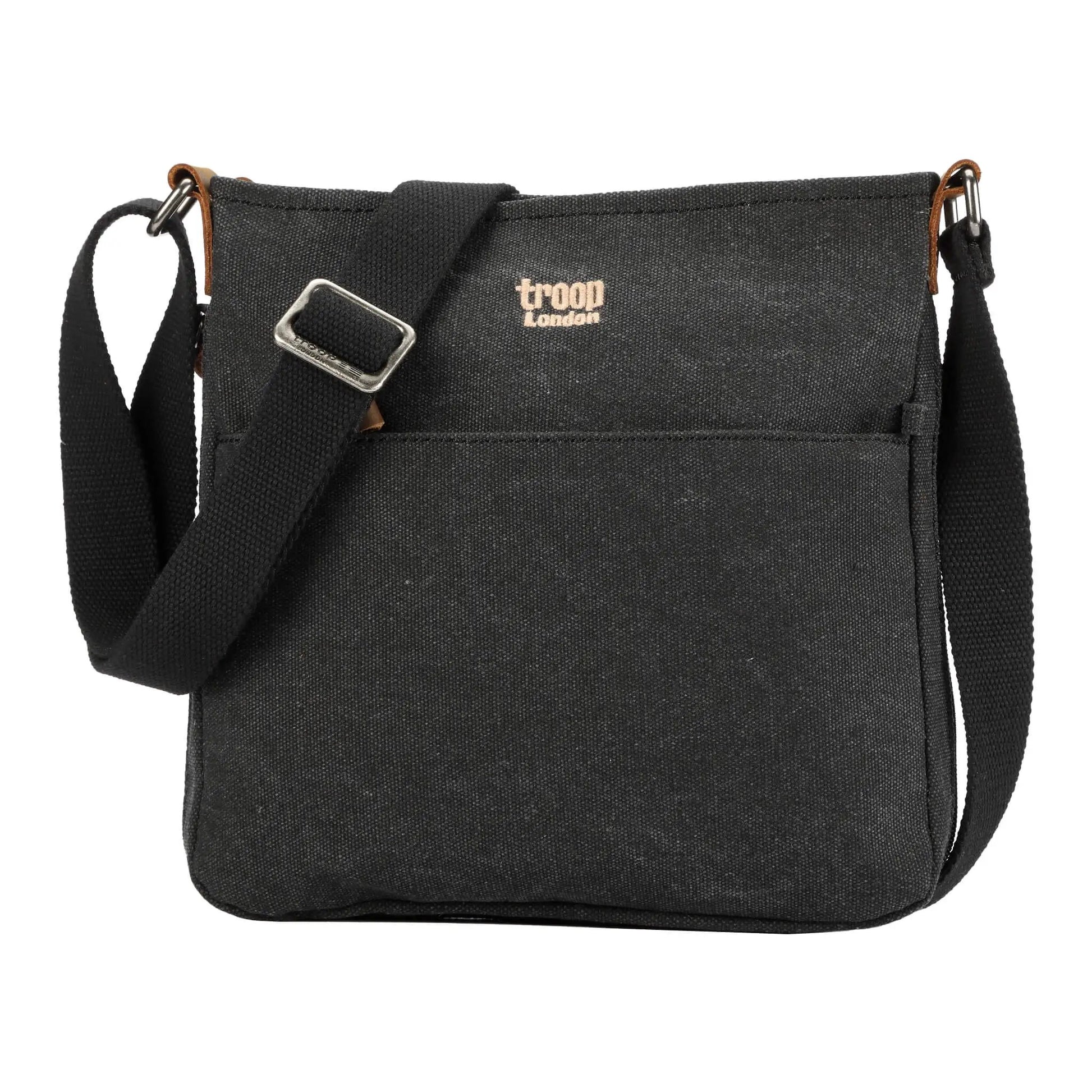 Classic Canvas Across Body Bag | TRP0237 by Troop London