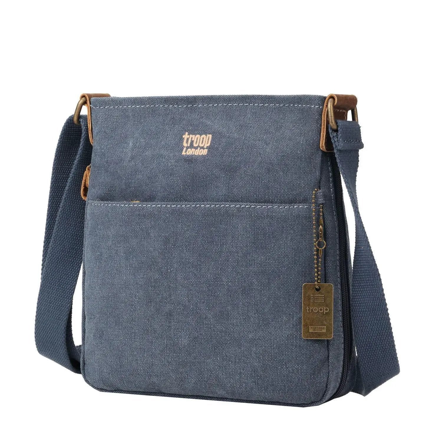 Classic Canvas Across Body Bag | TRP0237 by Troop London