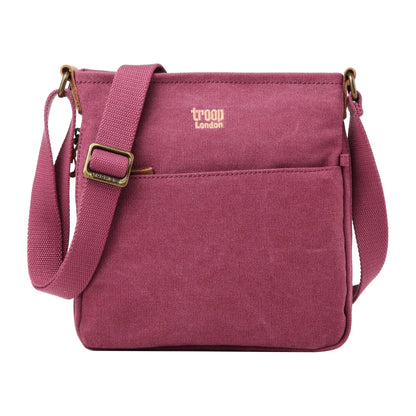 Classic Canvas Across Body Bag | TRP0237 by Troop London