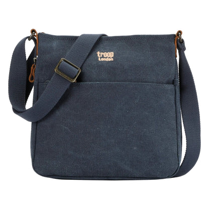 Classic Canvas Across Body Bag | TRP0237 by Troop London