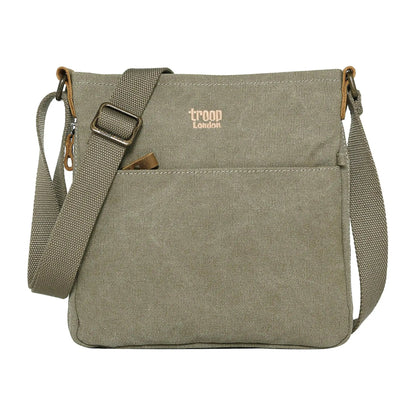 Classic Canvas Across Body Bag | TRP0237 by Troop London