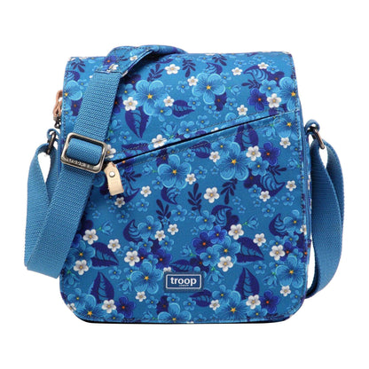 Canvas Flap Across Body Bag with Shoulder Pad | TRP0238 by Troop London