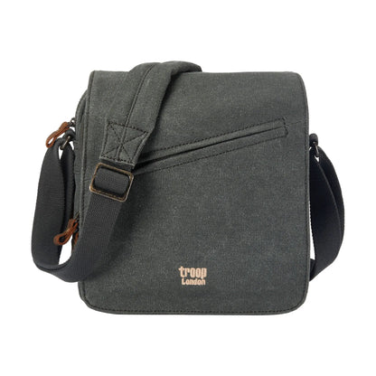 Canvas Flap Across Body Bag with Shoulder Pad | TRP0238 by Troop London