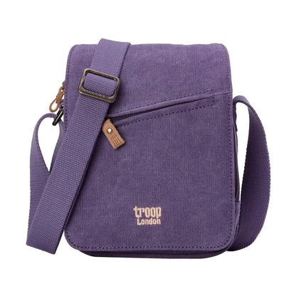 Canvas Flap Across Body Bag | TRP0239 by Troop London