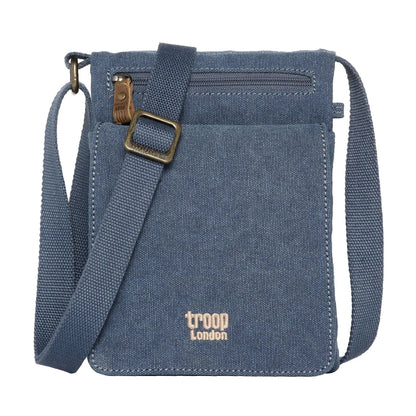 Mini Canvas Across Body Bag with Organiser | TRP0243 by Troop London