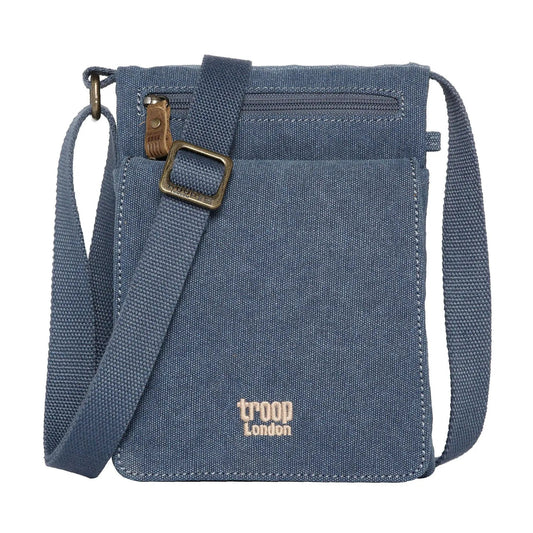 Mini Canvas Across Body Bag with Organiser | TRP0243 by Troop London