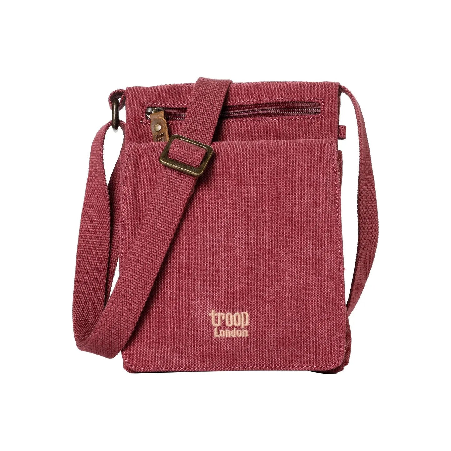 Mini Canvas Across Body Bag with Organiser | TRP0243 by Troop London