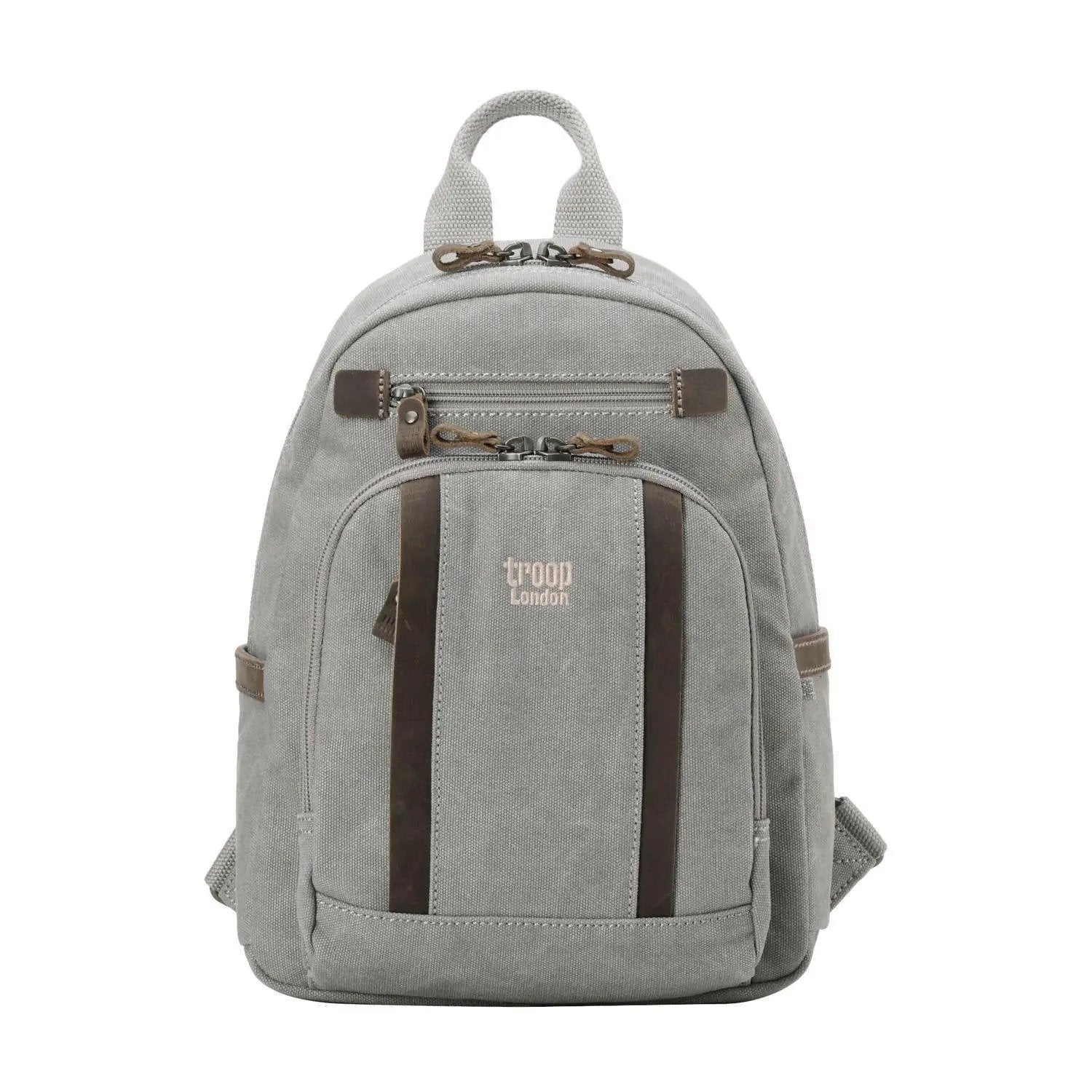 Small Canvas Backpack with Tablet Sleeve | TRP0255 by Troop London