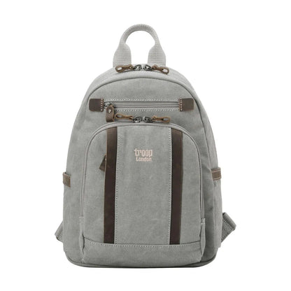 Small Canvas Backpack with Tablet Sleeve | TRP0255 by Troop London