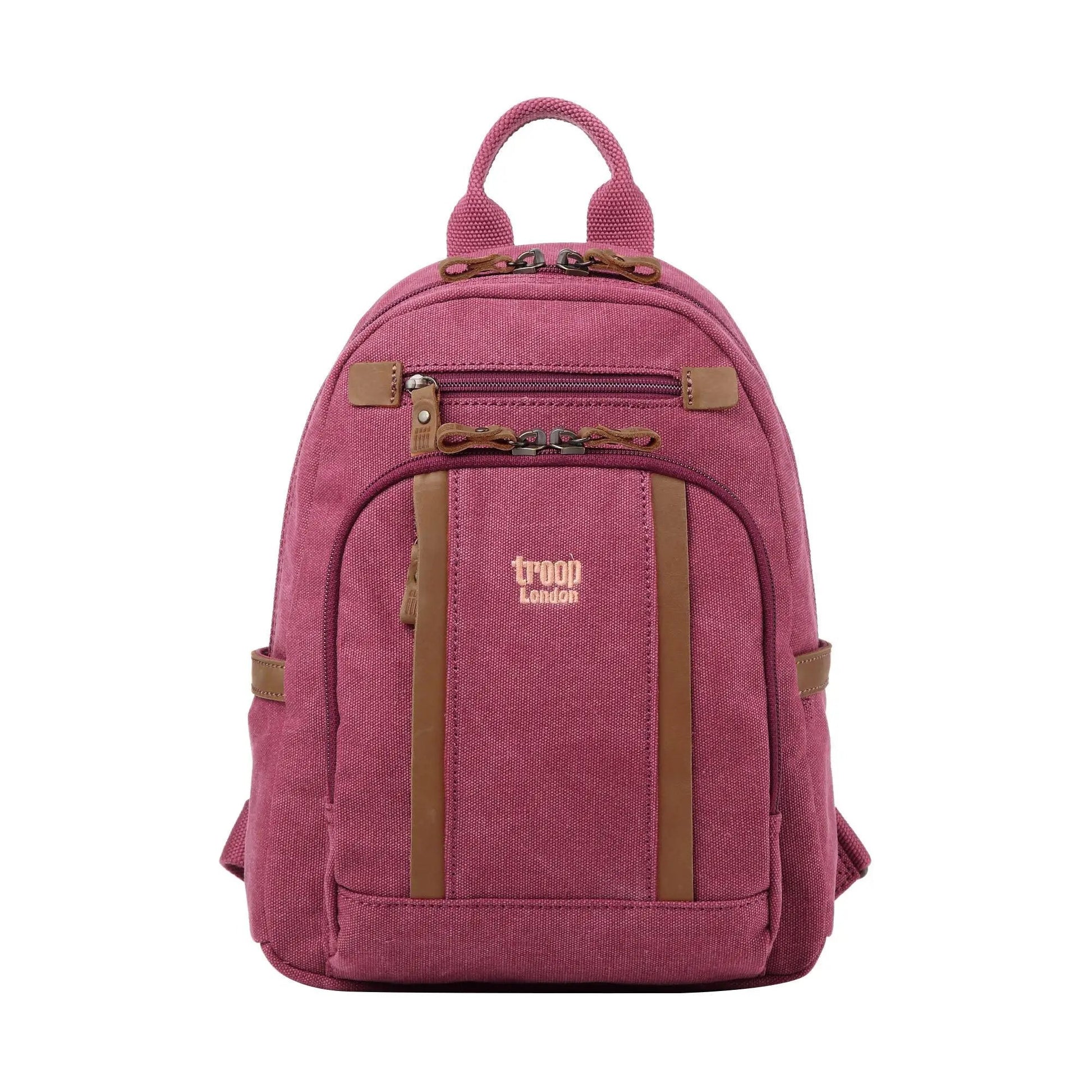 Small Canvas Backpack with Tablet Sleeve | TRP0255 by Troop London