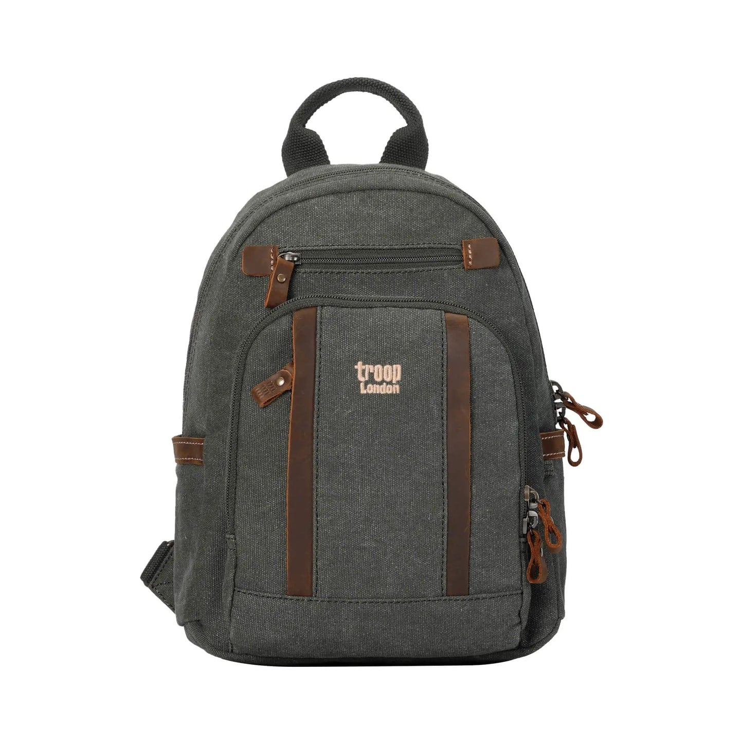 Small Canvas Backpack with Tablet Sleeve | TRP0255 by Troop London