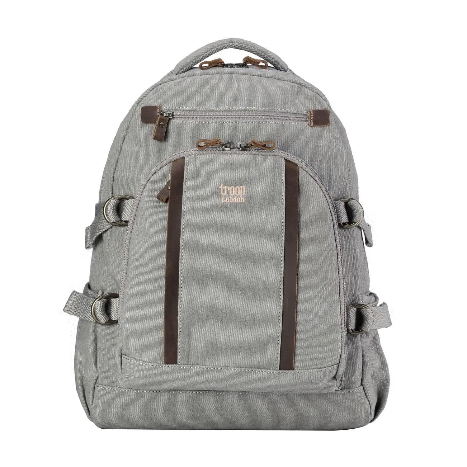 Large Canvas Laptop Backpack 15.5 Inch | TRP0257 by Troop London