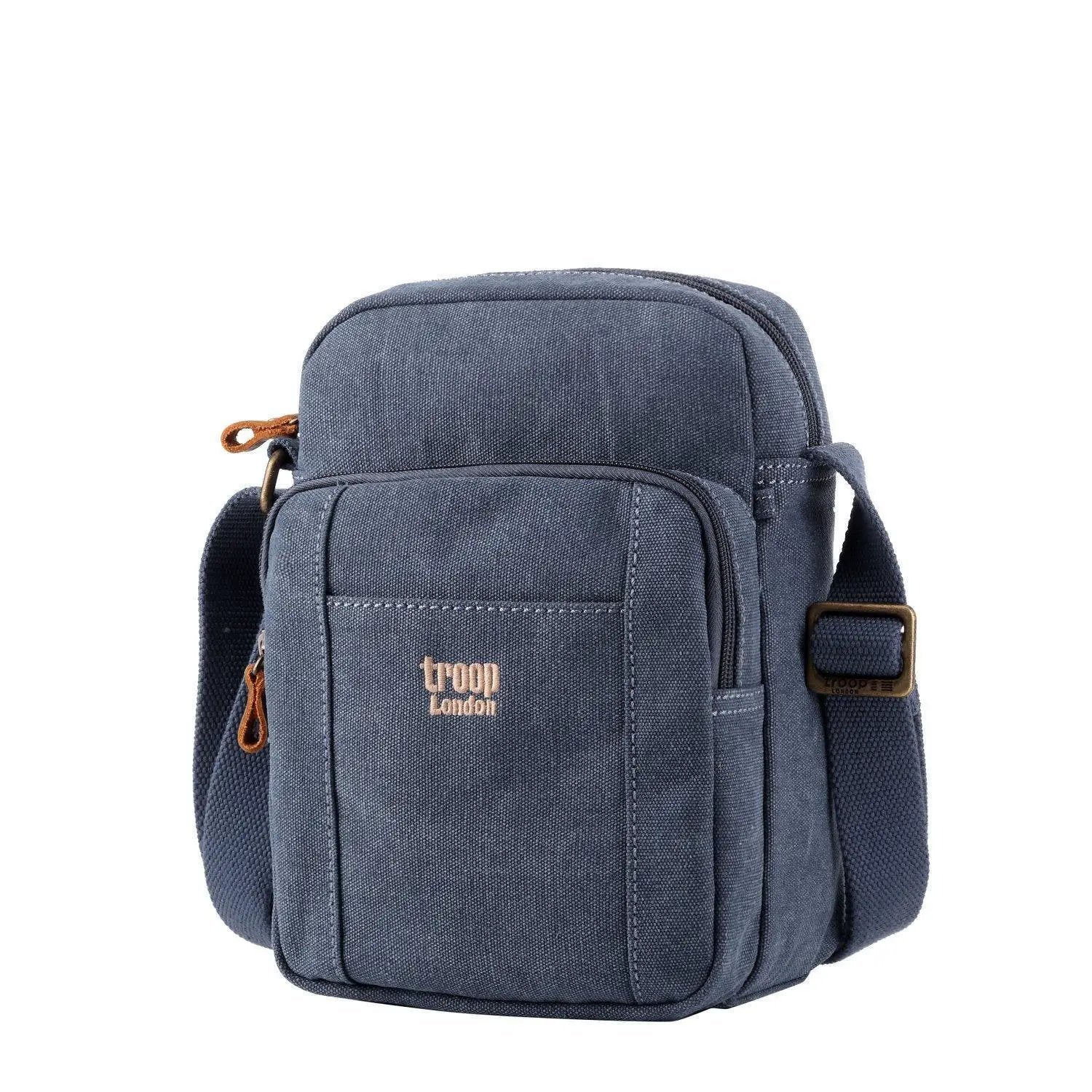 Vertical Canvas Across Body Bag | TRP0370 by Troop London