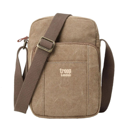 Vertical Canvas Across Body Bag | TRP0370 by Troop London