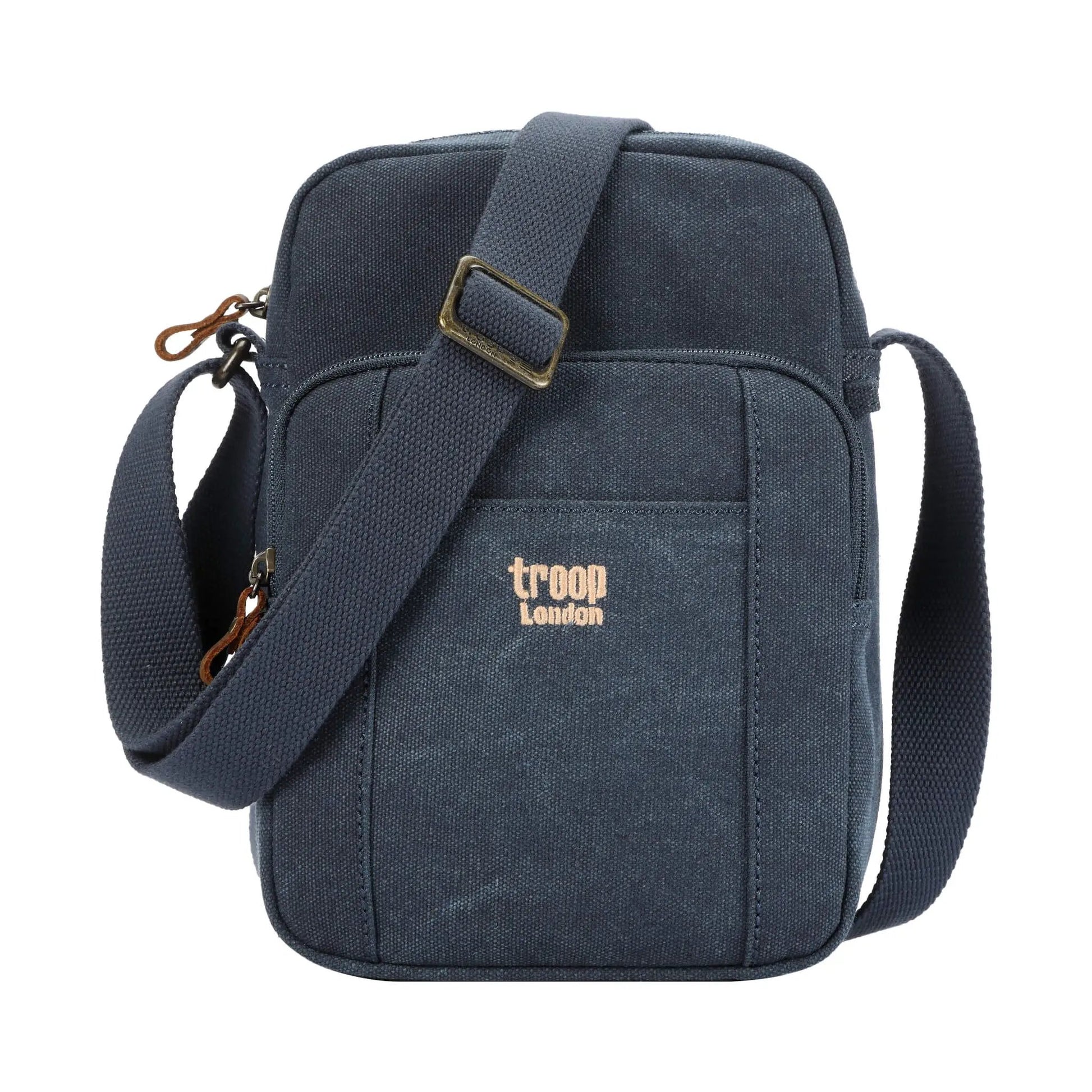Vertical Canvas Across Body Bag | TRP0370 by Troop London